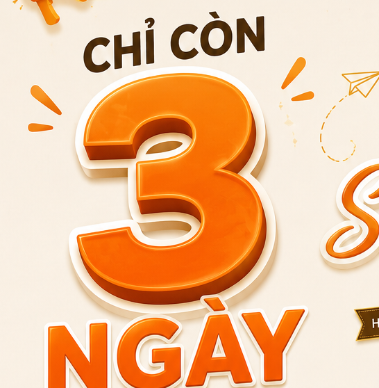 CHỈ CÒN 3 NGÀY ĐỂ ĐĂNG KÝ PLC SUMMER CAMP 2026! 